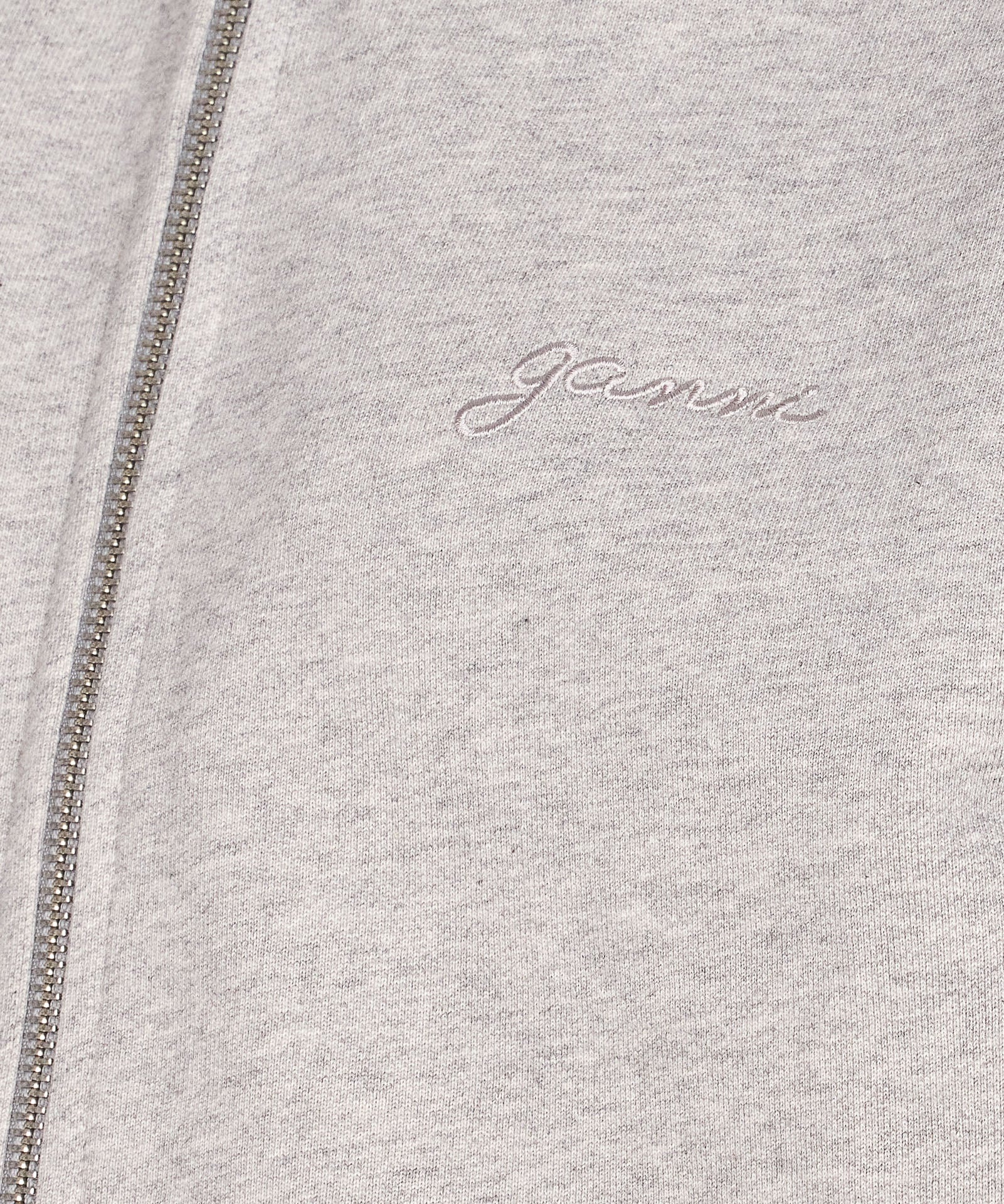 Ganni Sweaters Grey Organic Cotton