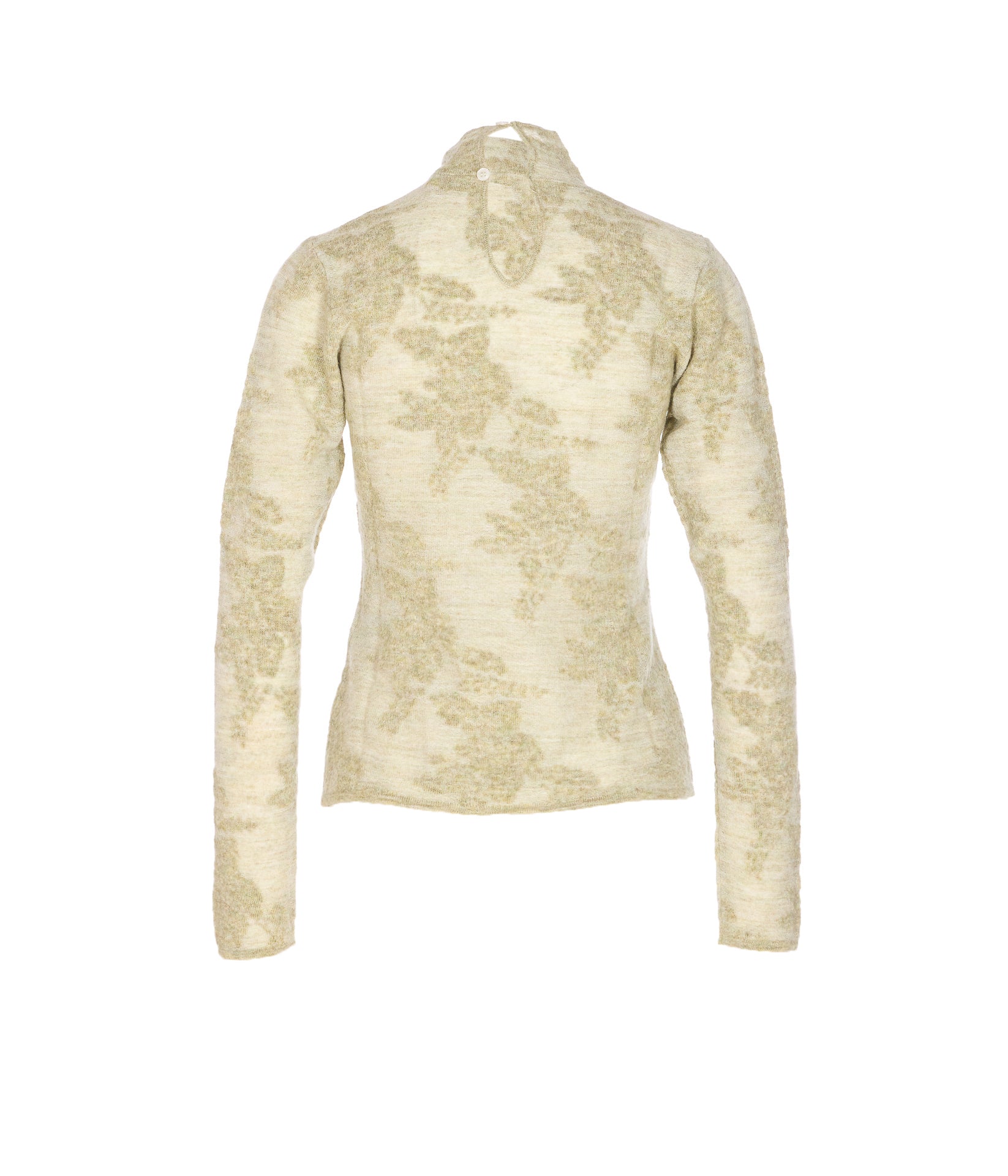 GANNI Sweaters Green Alpaca Wool