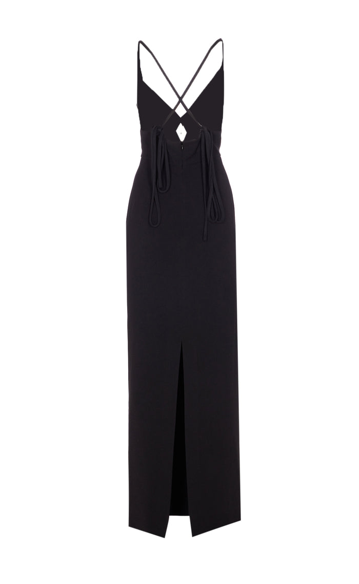 Solace London Dresses Black Polyester
