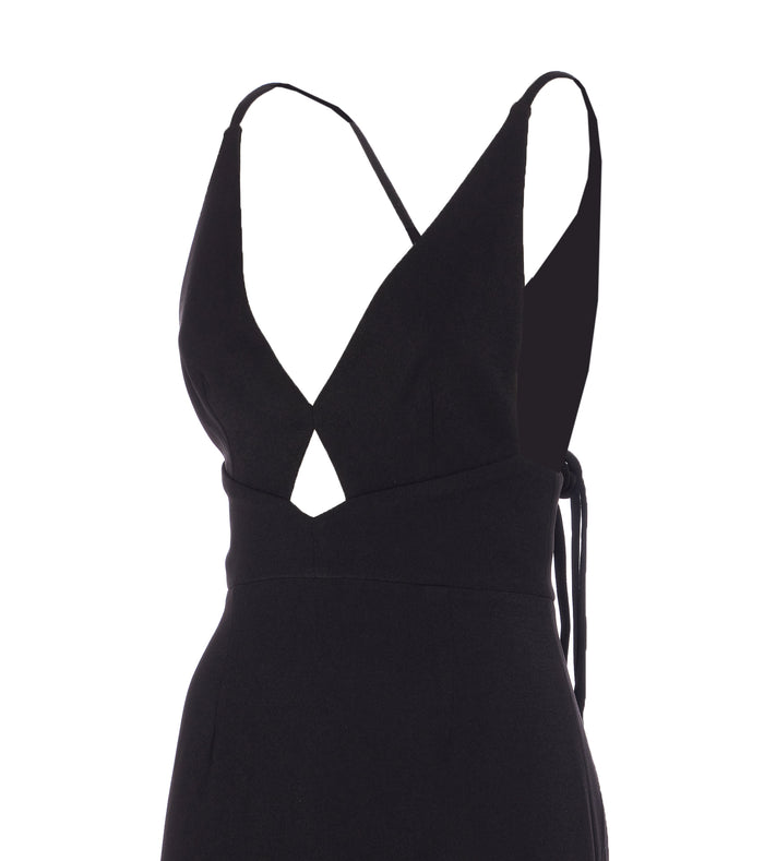 Solace London Dresses Black Polyester