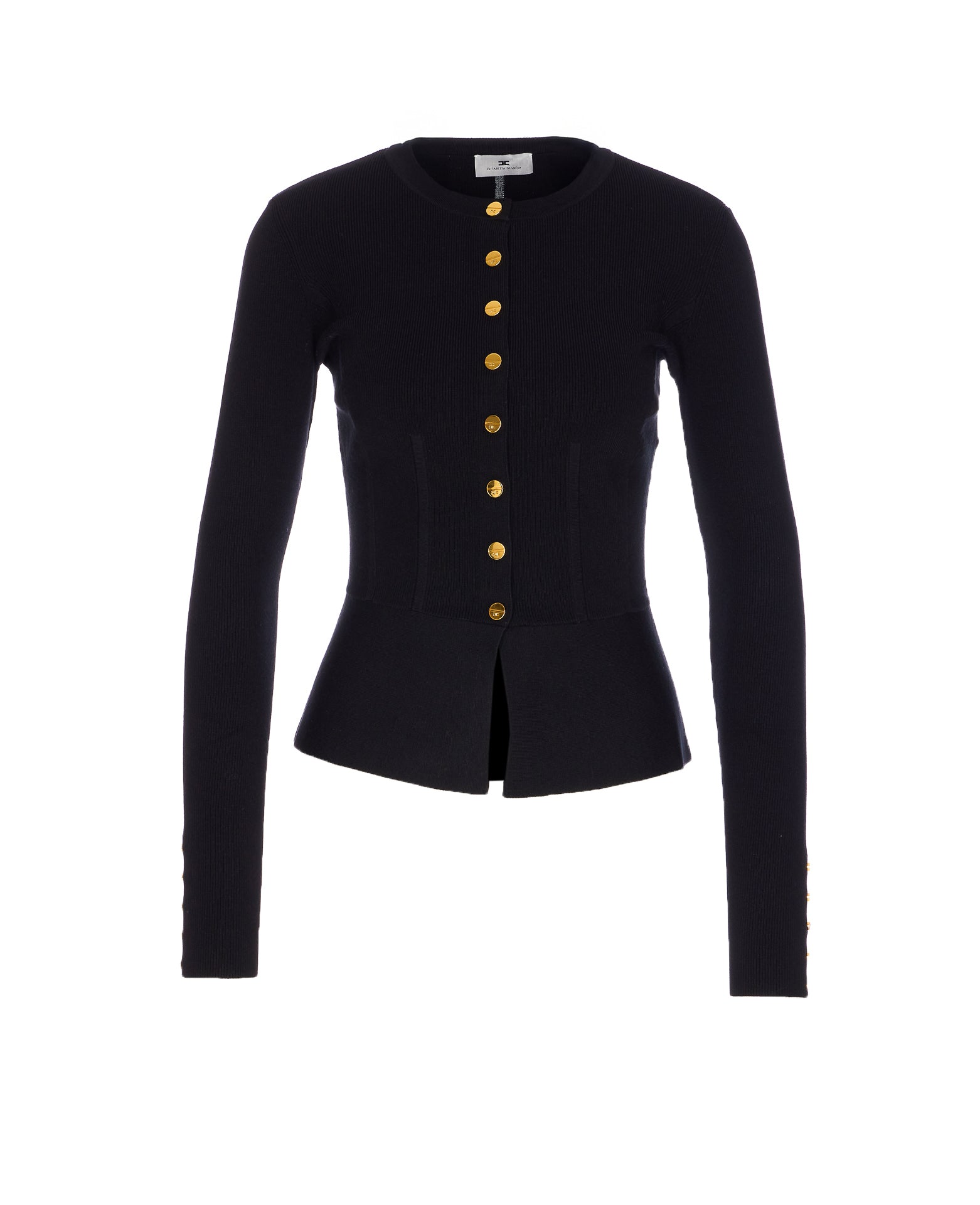 Elisabetta Franchi Sweaters Black Viscose