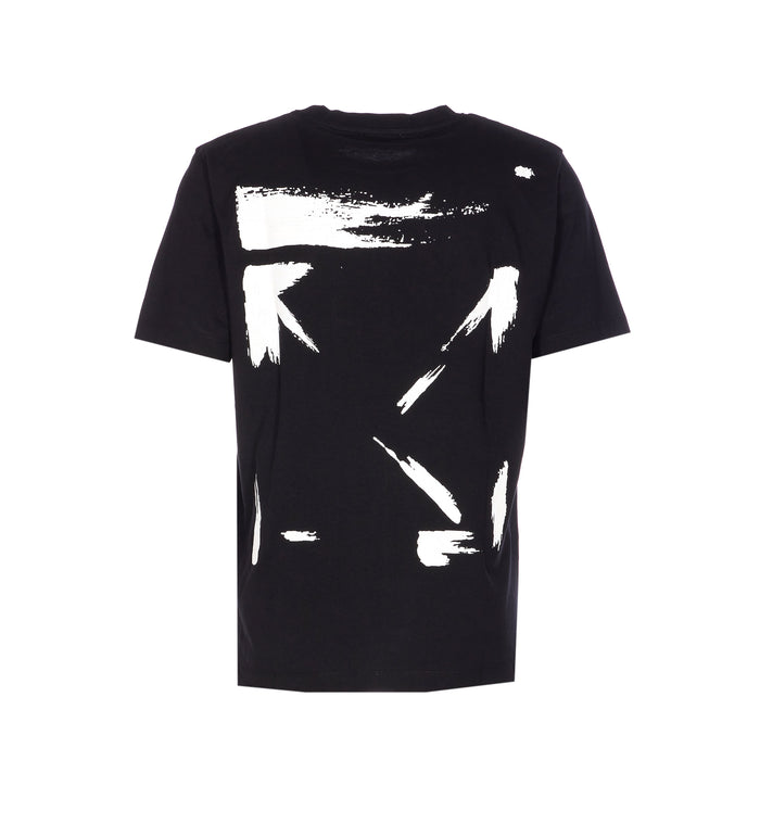 Off White T-Shirts And Polos Black Cotton