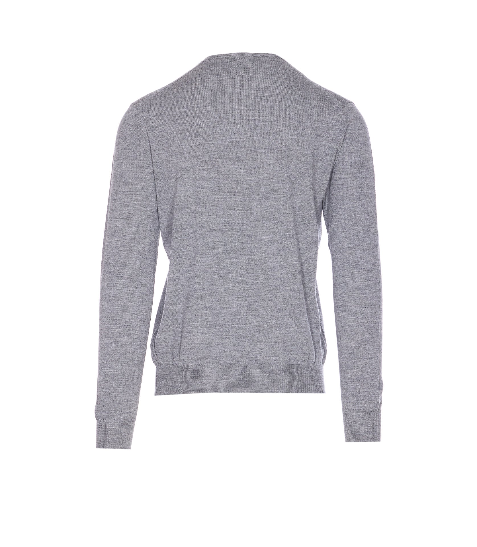 Hosio Sweaters Grey Wool