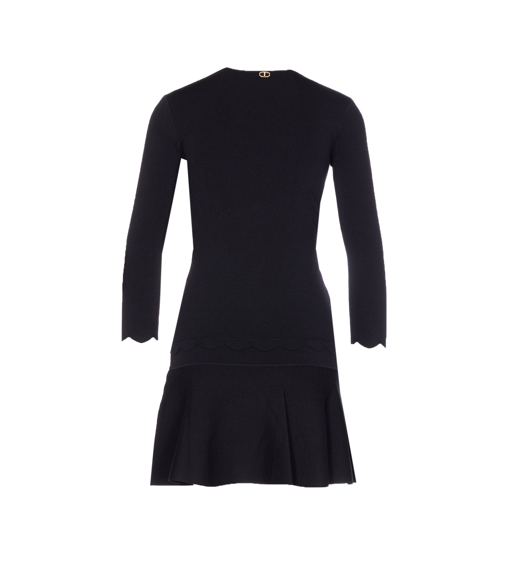 Twin-Set Dresses Black Viscose