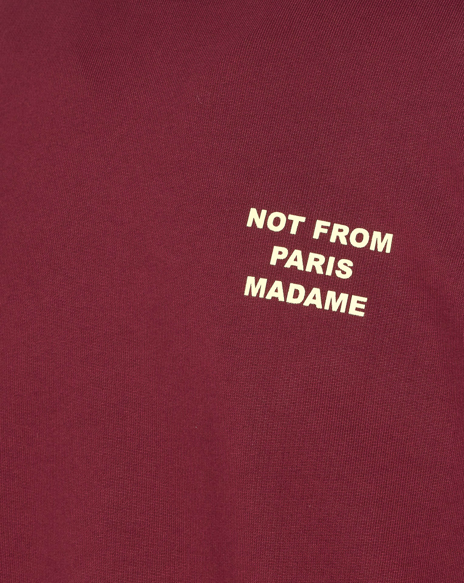 Drole De Monsieur Sweaters Red Cotton