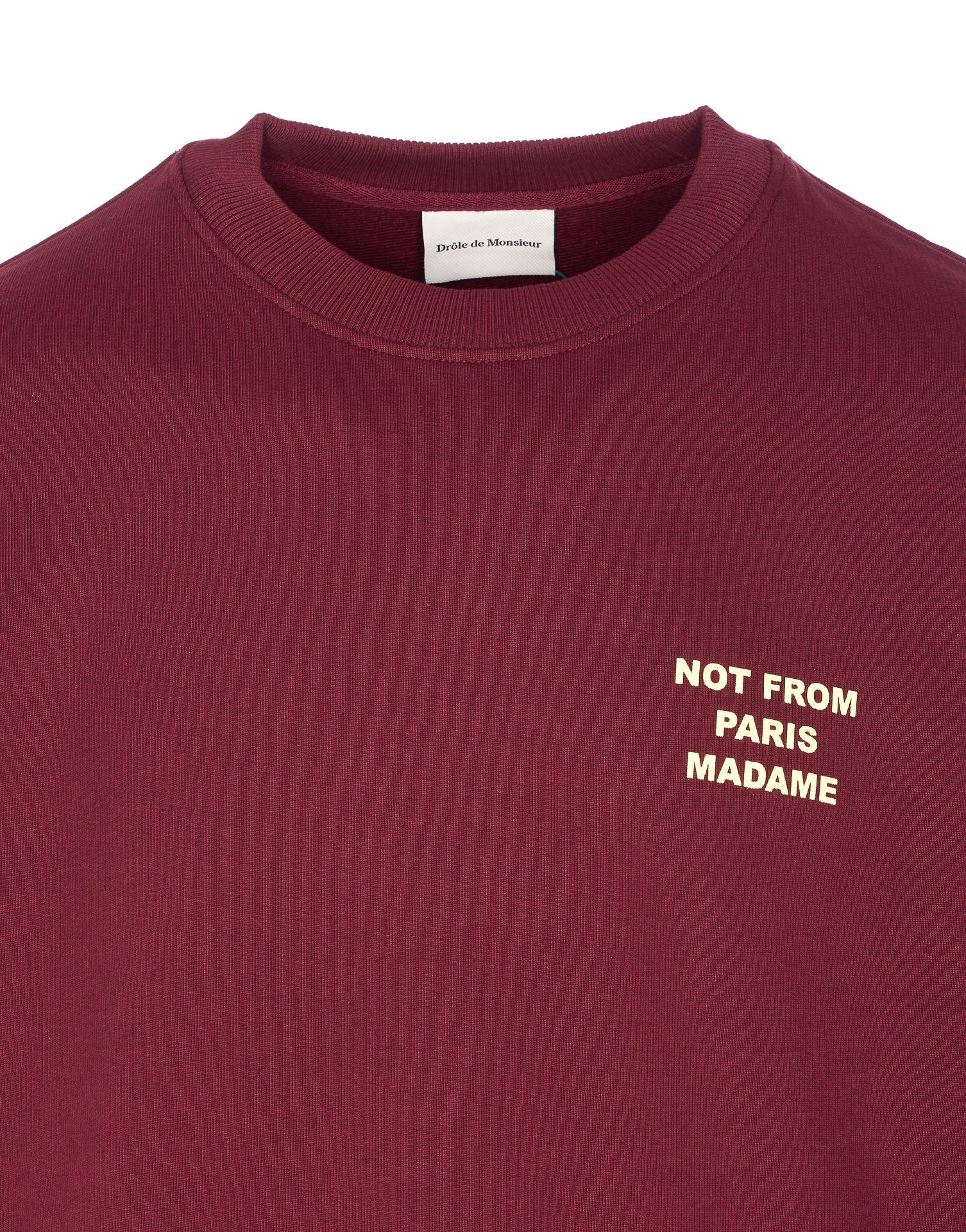 Drole De Monsieur Sweaters Red Cotton