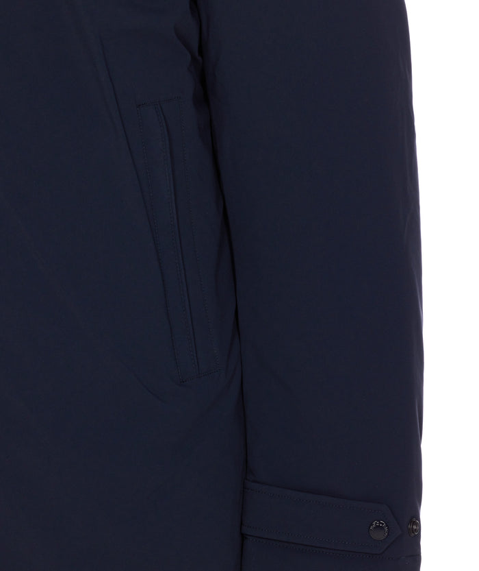 Woolrich Coats Blue Polyamide