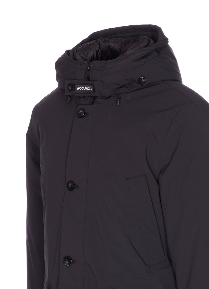 Woolrich Coats Black Polyamide