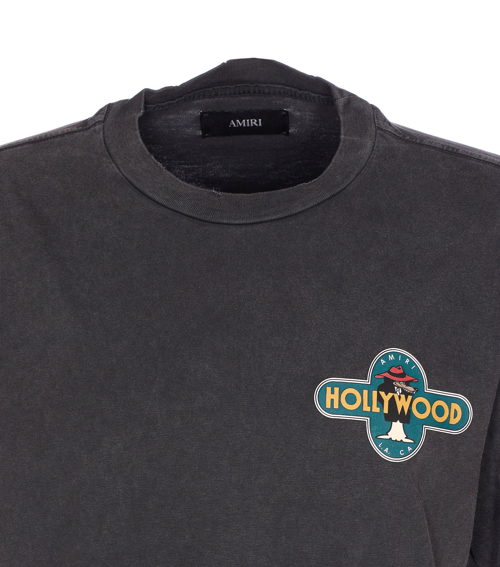 Amiri T-Shirts And Polos Black Cotton