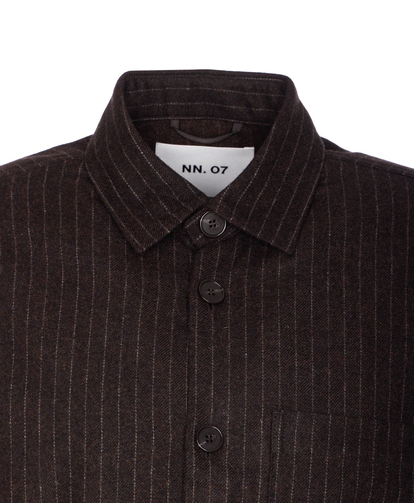 Nn.07 Shirts Brown Recycled Wood