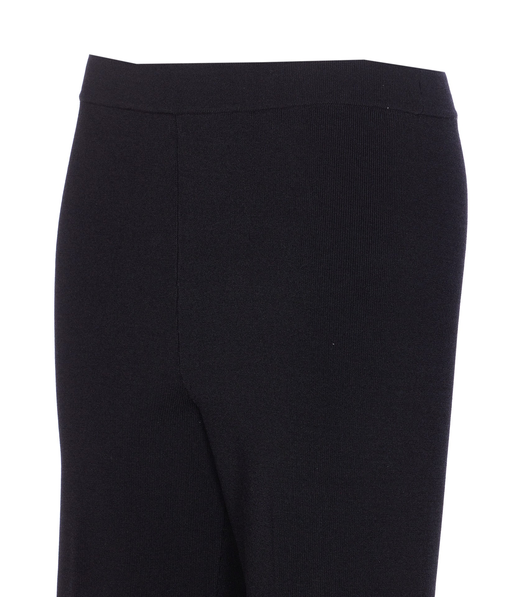 Twin-set Trousers Black Viscose