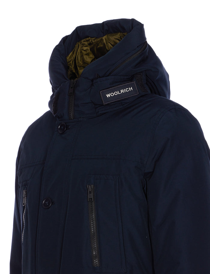 Woolrich Coats Blue Cotton