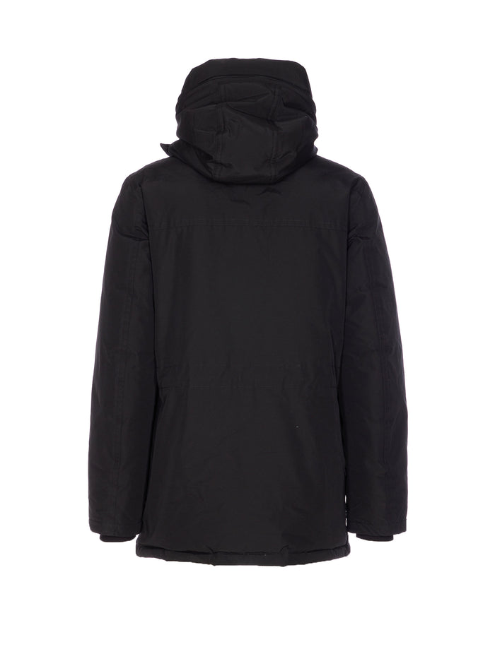 Woolrich Coats Black Cotton