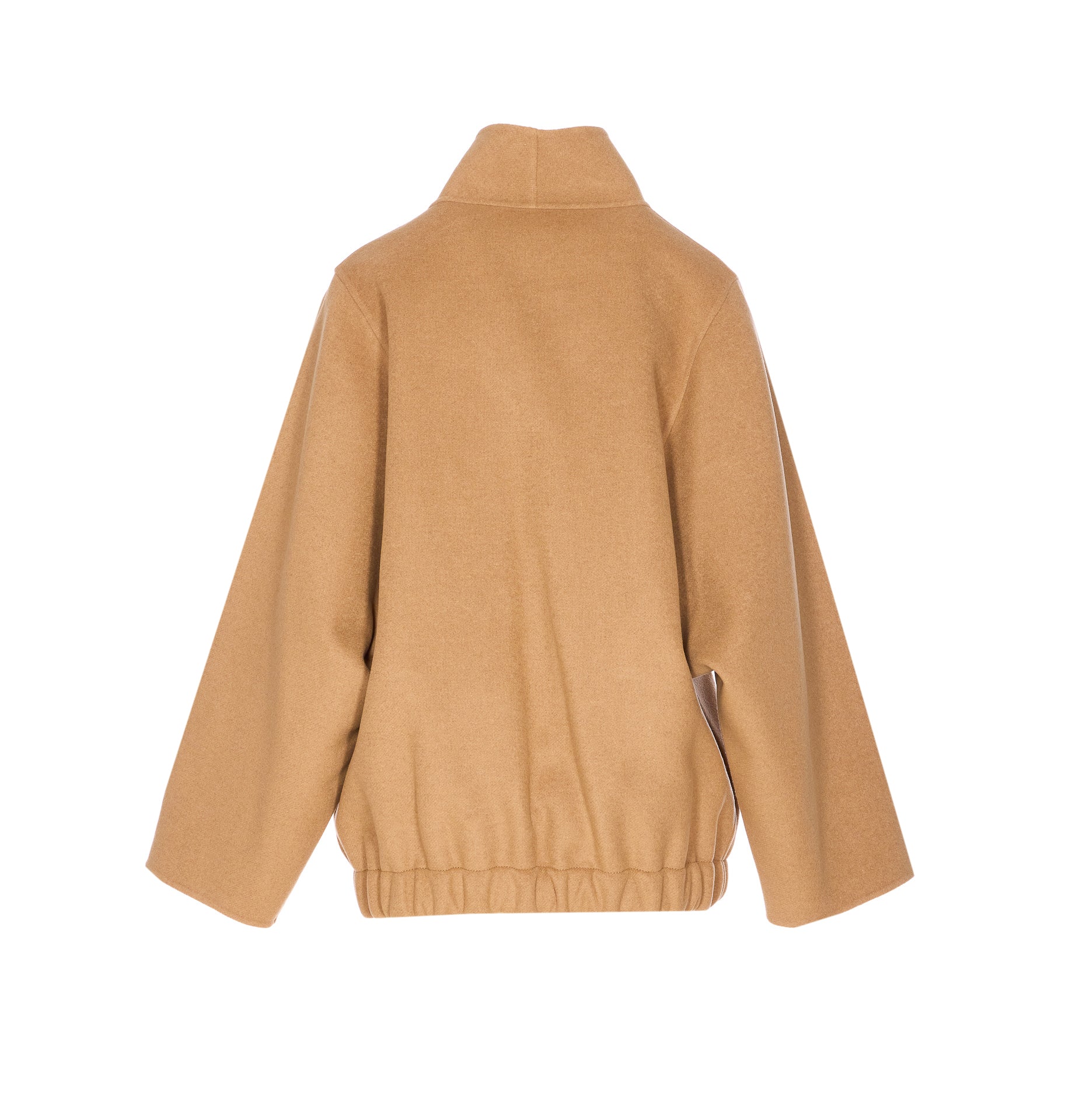 Khaite Jackets Brown Wool