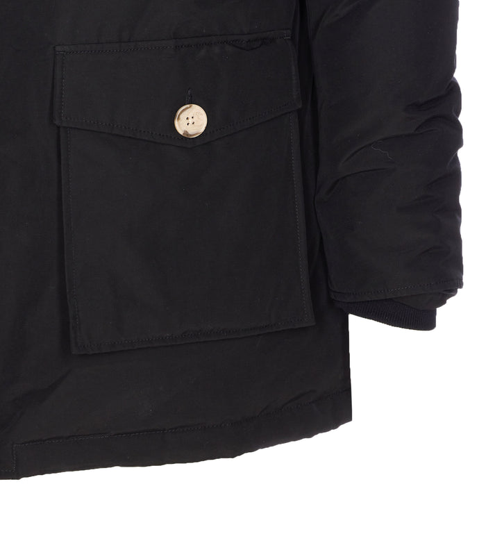 Woolrich Coats Black Cotton