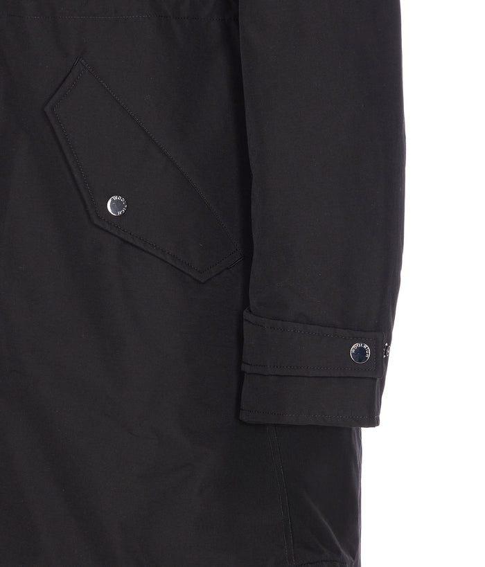 Woolrich Coats Black Polyamide