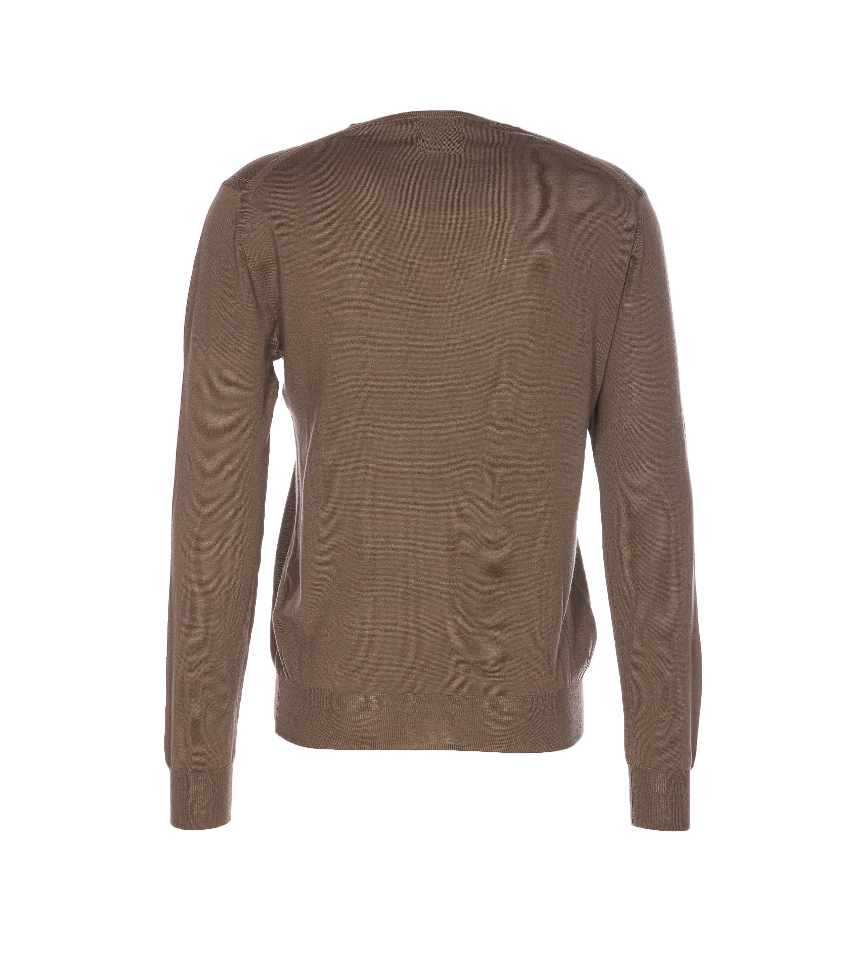 Hosio Sweaters Brown Wool