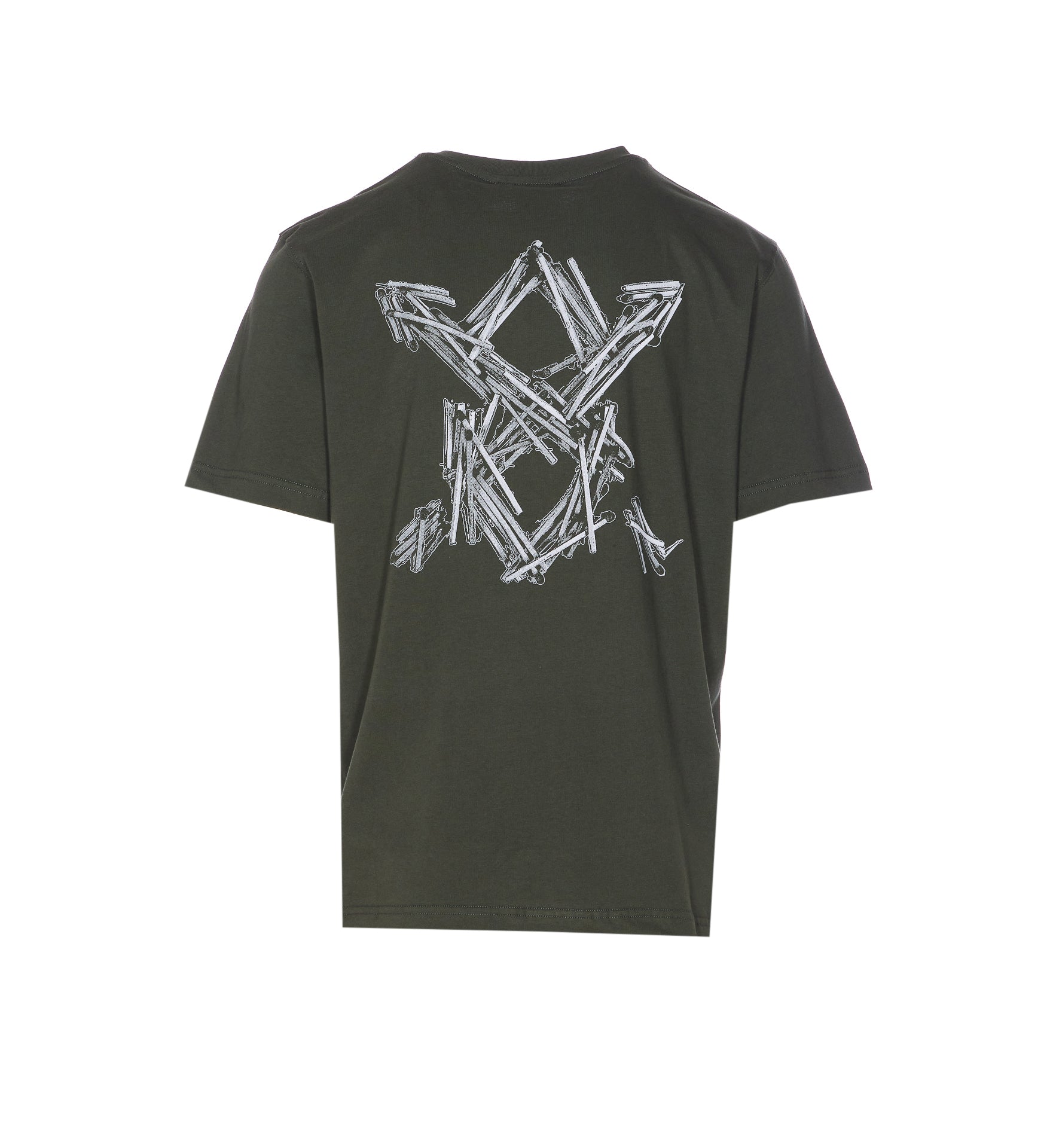 Daily Paper Uomo T-shirts and Polos Green Cotton