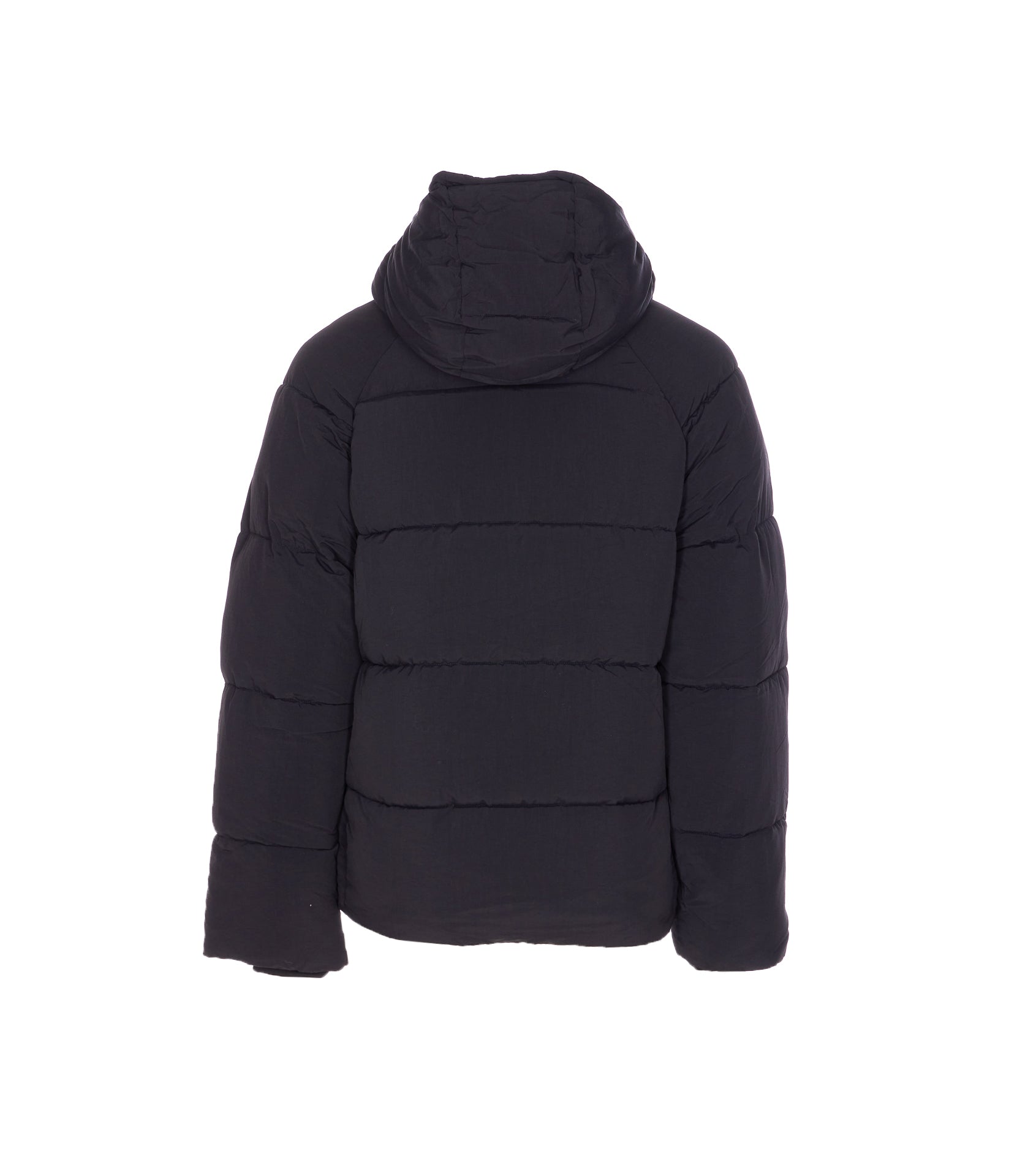 Daily Paper Uomo Coats Black Nylon