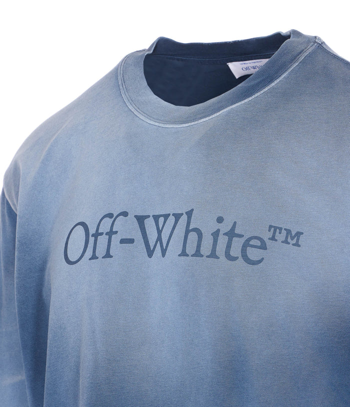 Off White T-Shirts And Polos Blue Cotton