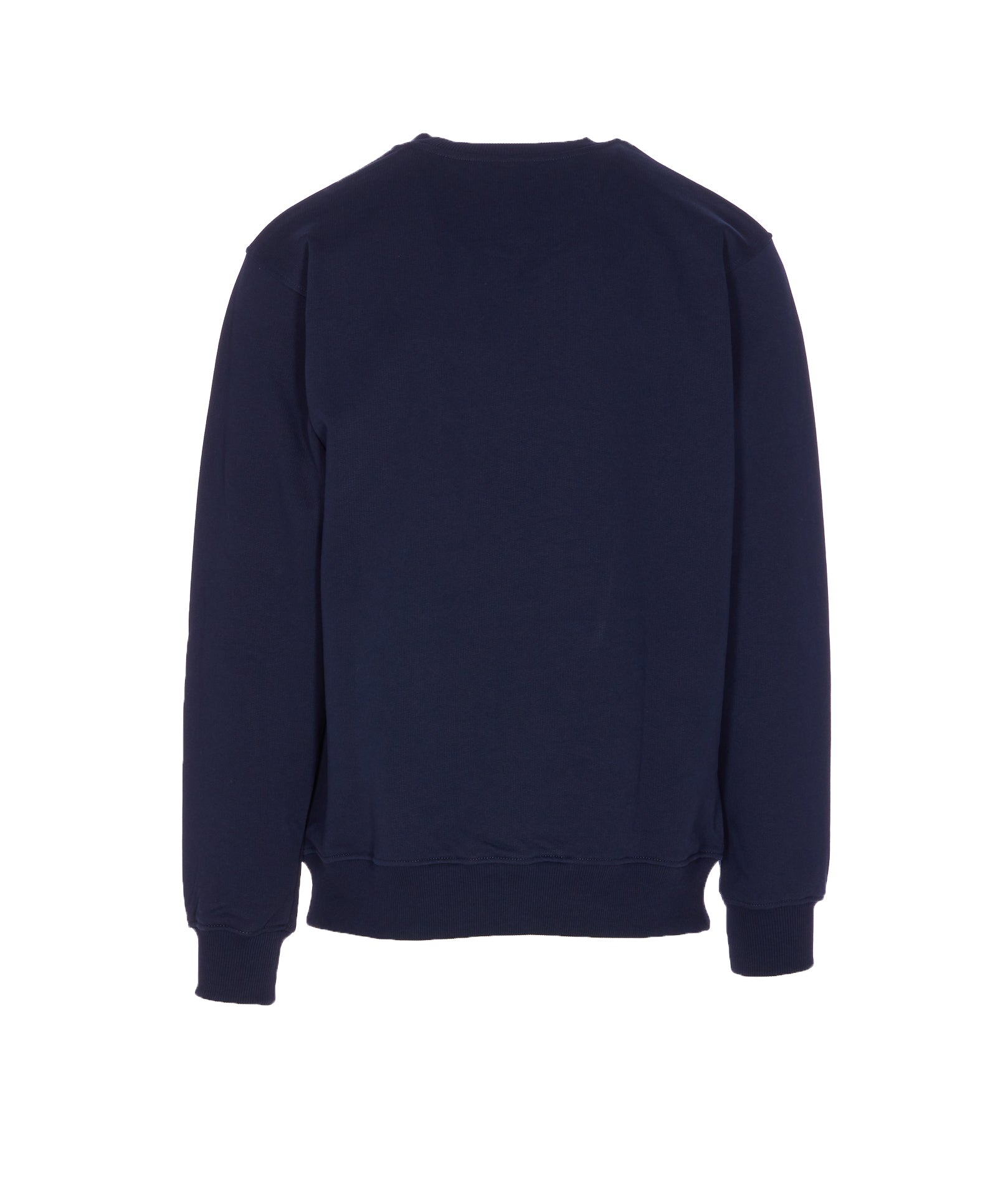 Drole De Monsieur Sweaters Blue Cotton