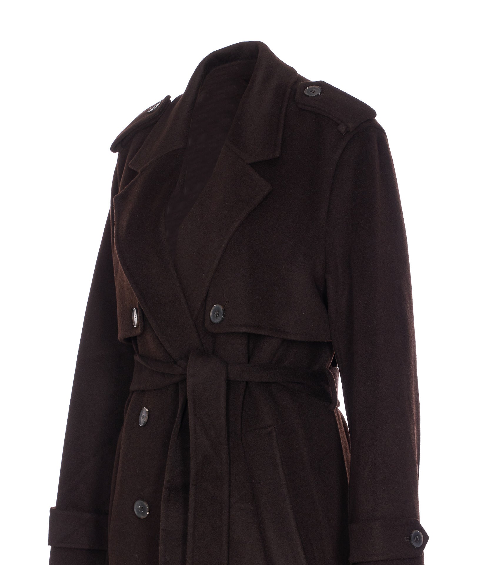 Ivy&oak Coats Brown Wool