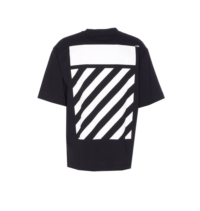 Off White T-Shirts And Polos Black Cotton