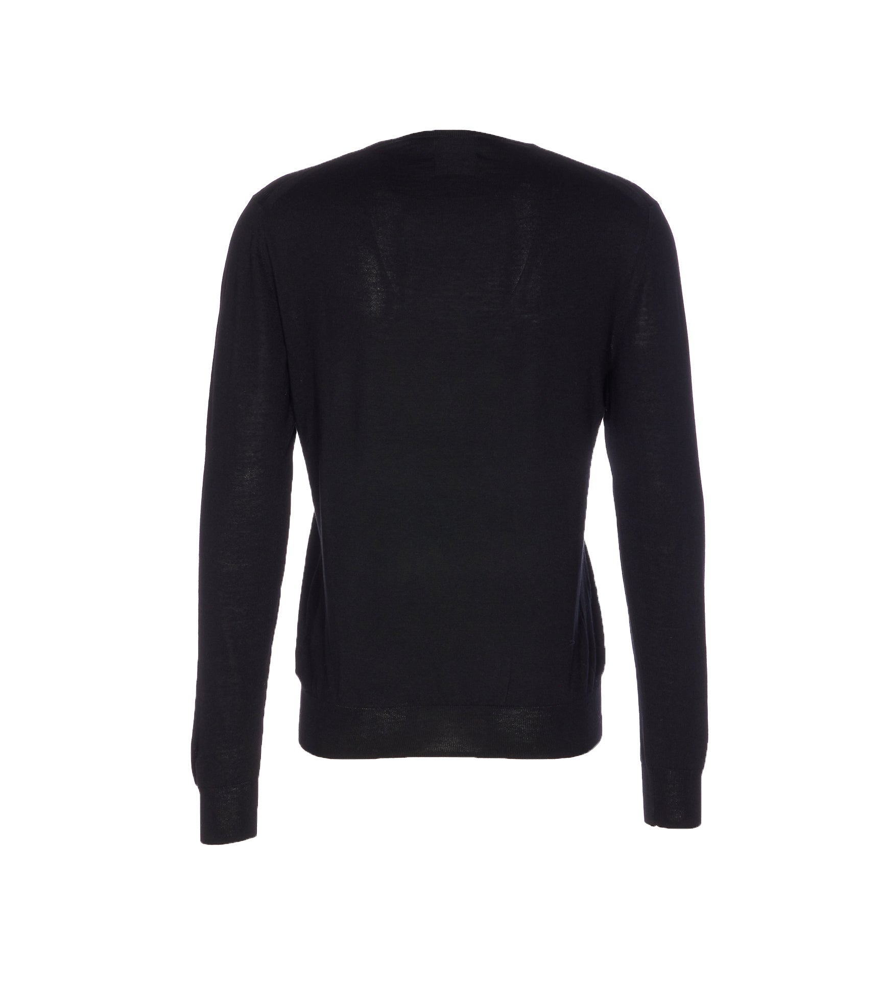 Hosio Sweaters Black Wool