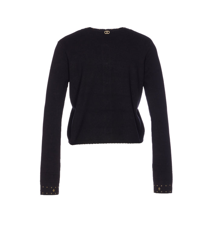 Twin-Set Jackets Black Viscose
