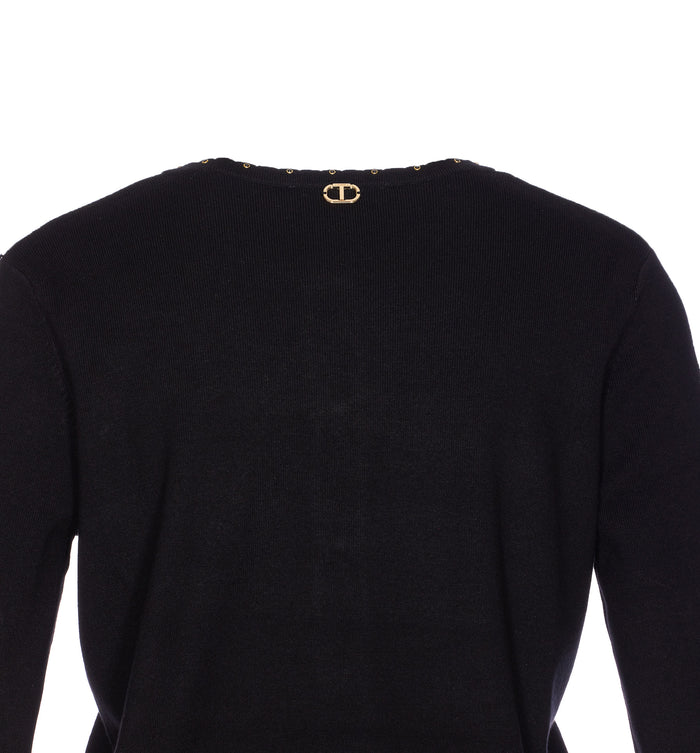 Twin-Set Jackets Black Viscose