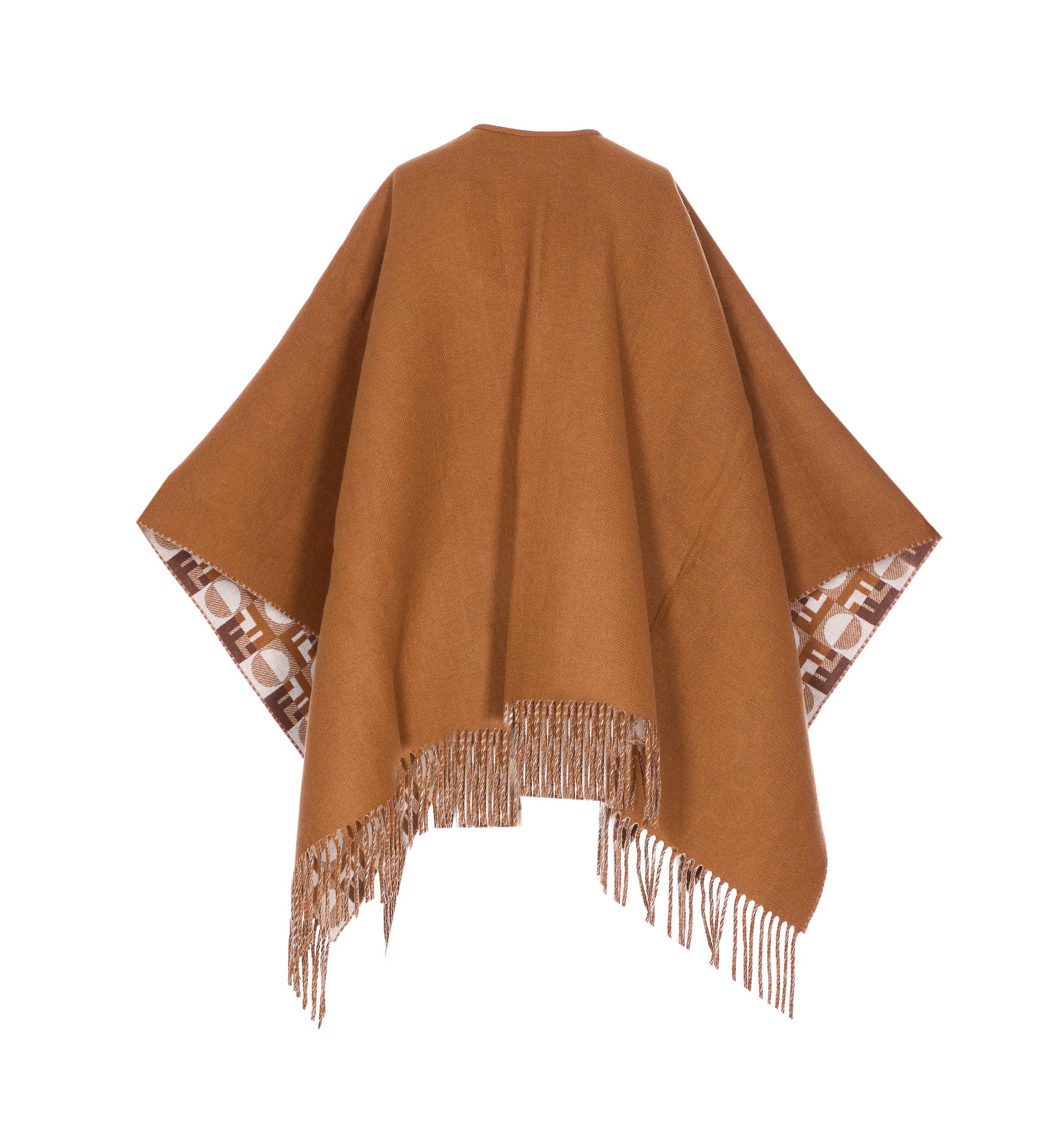 Fendi Jackets Brown Wool