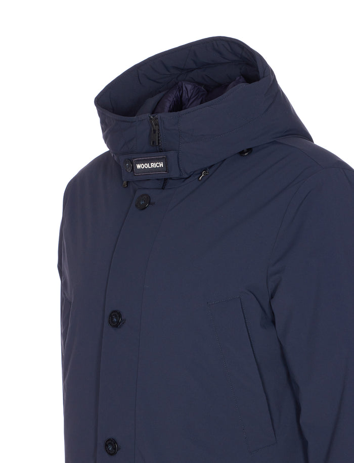 Woolrich Coats Blue Polyamide