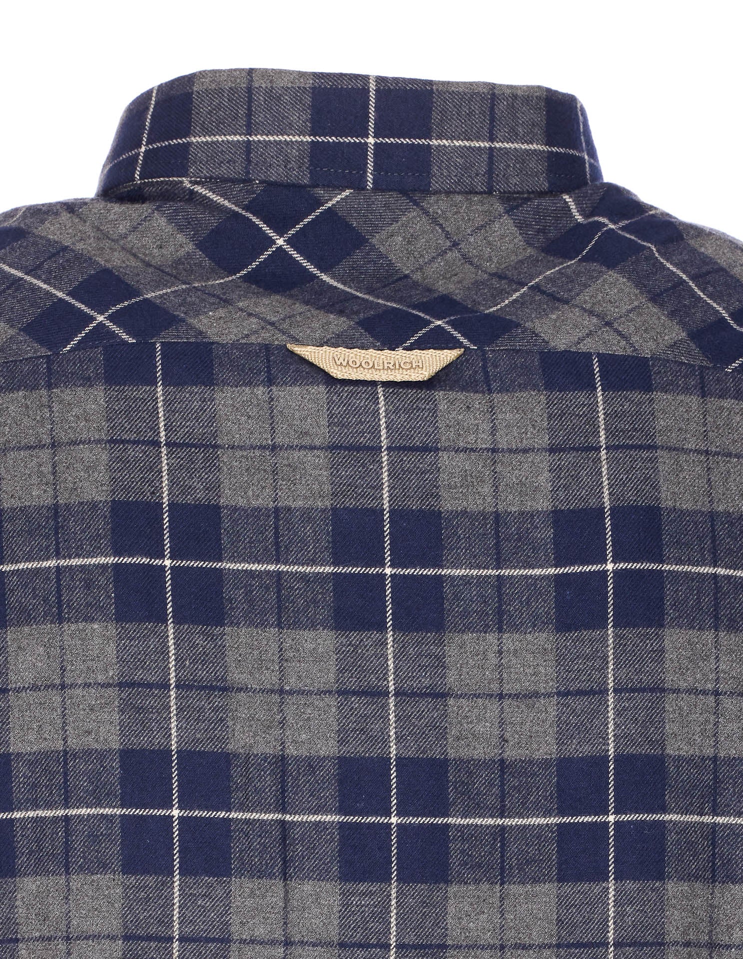 Woolrich Shirts Blue Cotton
