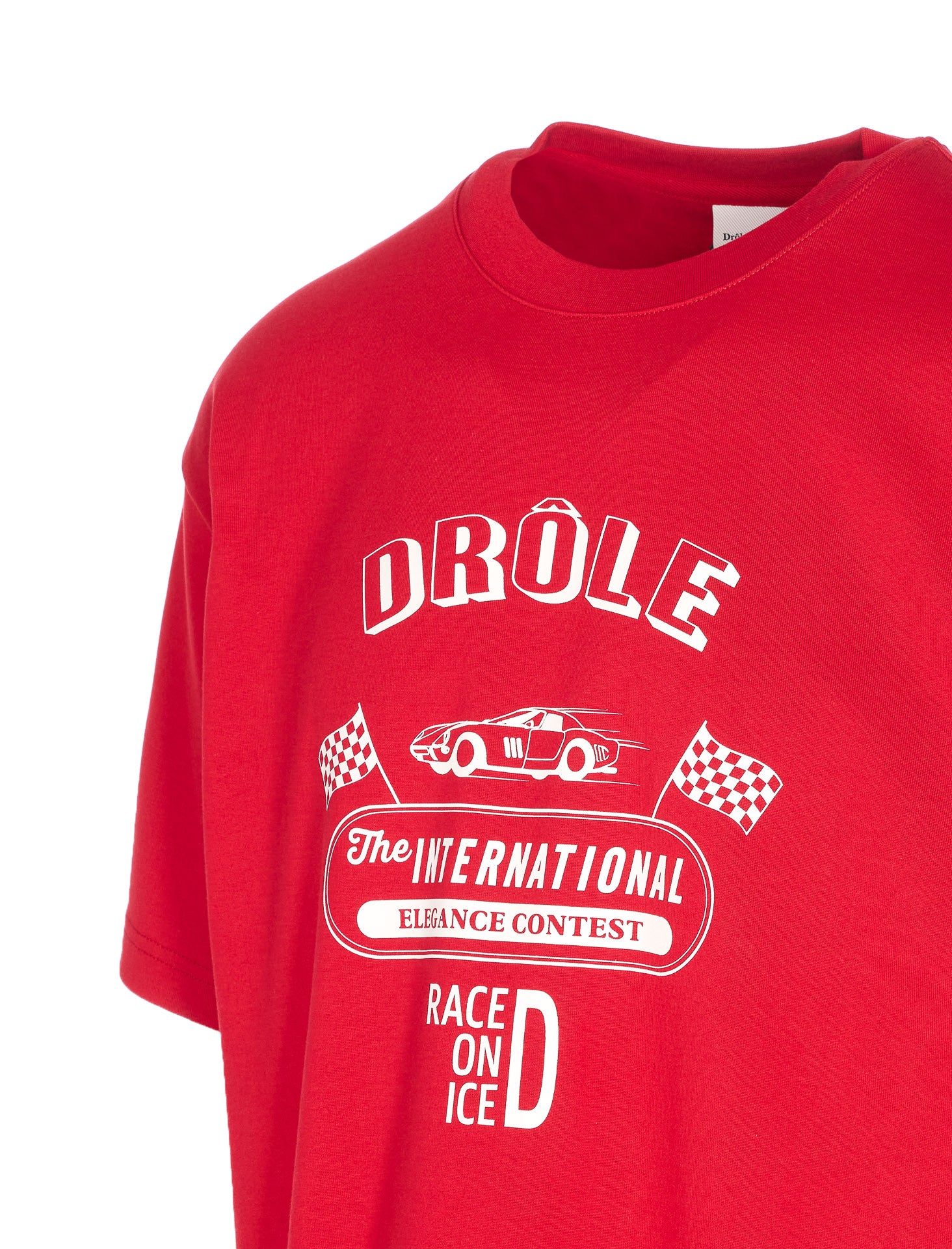 DROLE DE MONSIEUR T-shirts and Polos Red Cotton