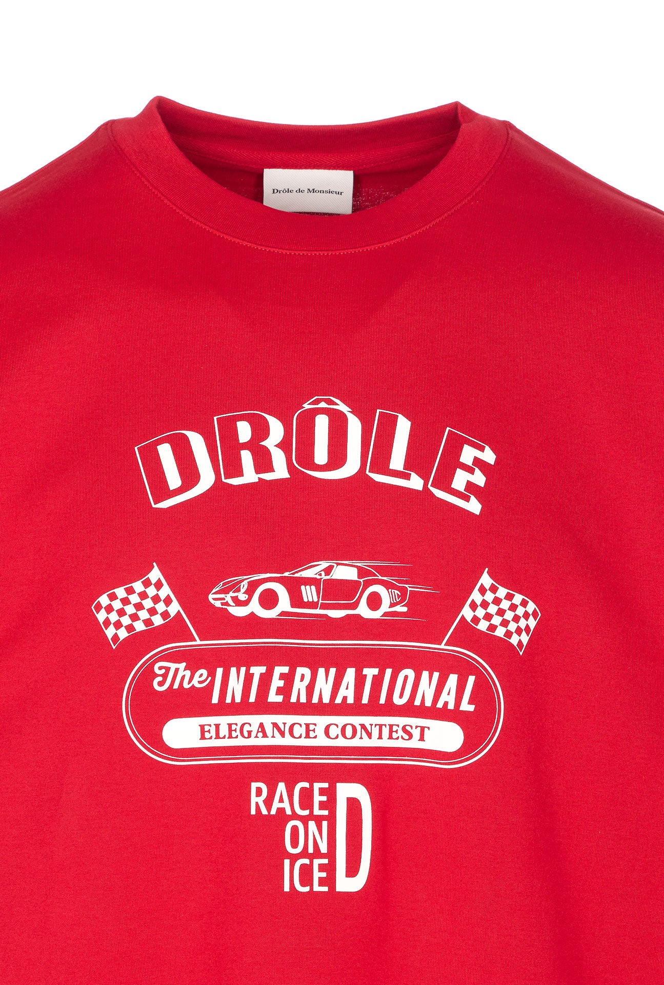 DROLE DE MONSIEUR T-shirts and Polos Red Cotton