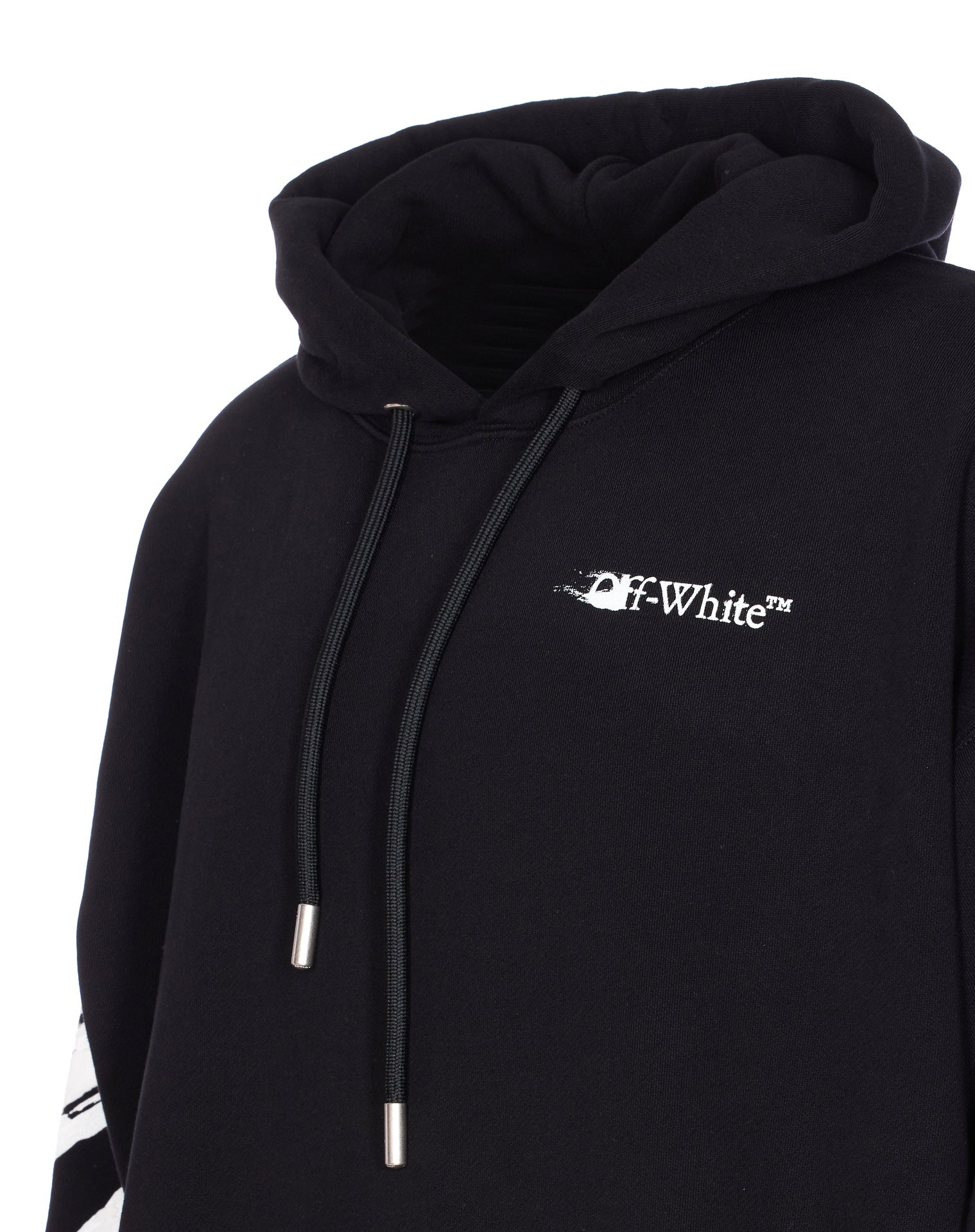 Off White Sweaters Black Cotton