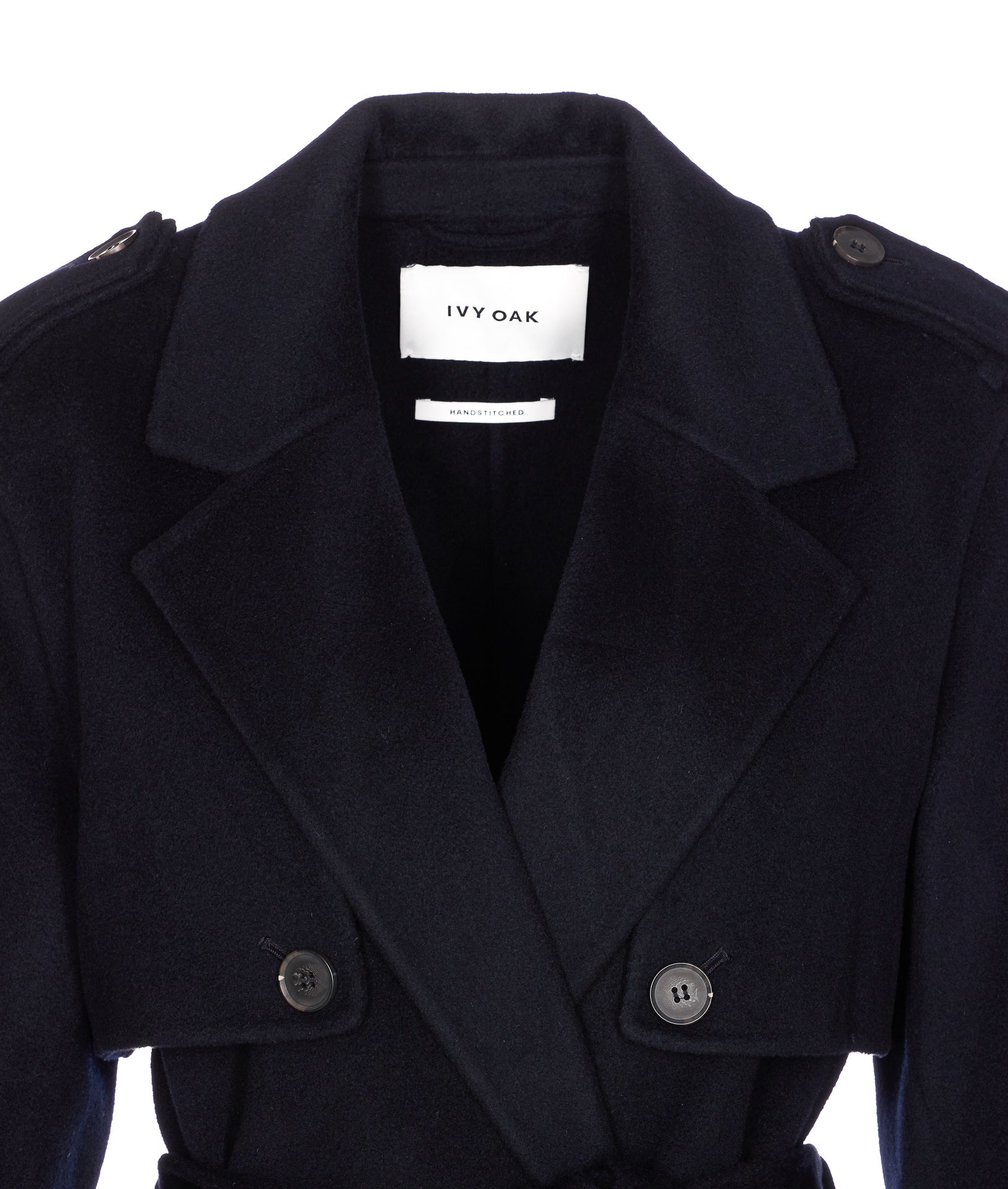Ivy&oak Coats Blue Wool