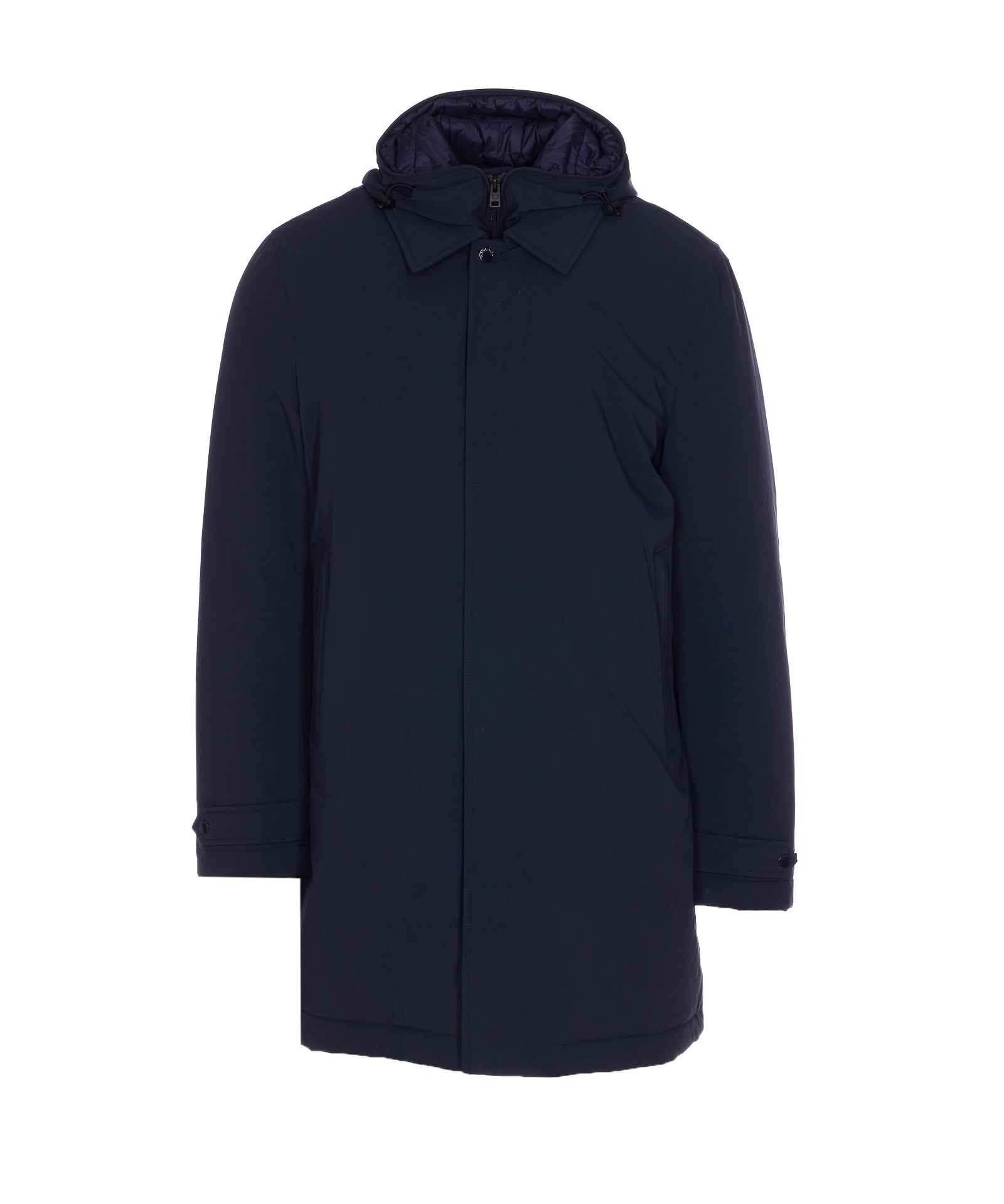 Woolrich Coats Blue Polyamide