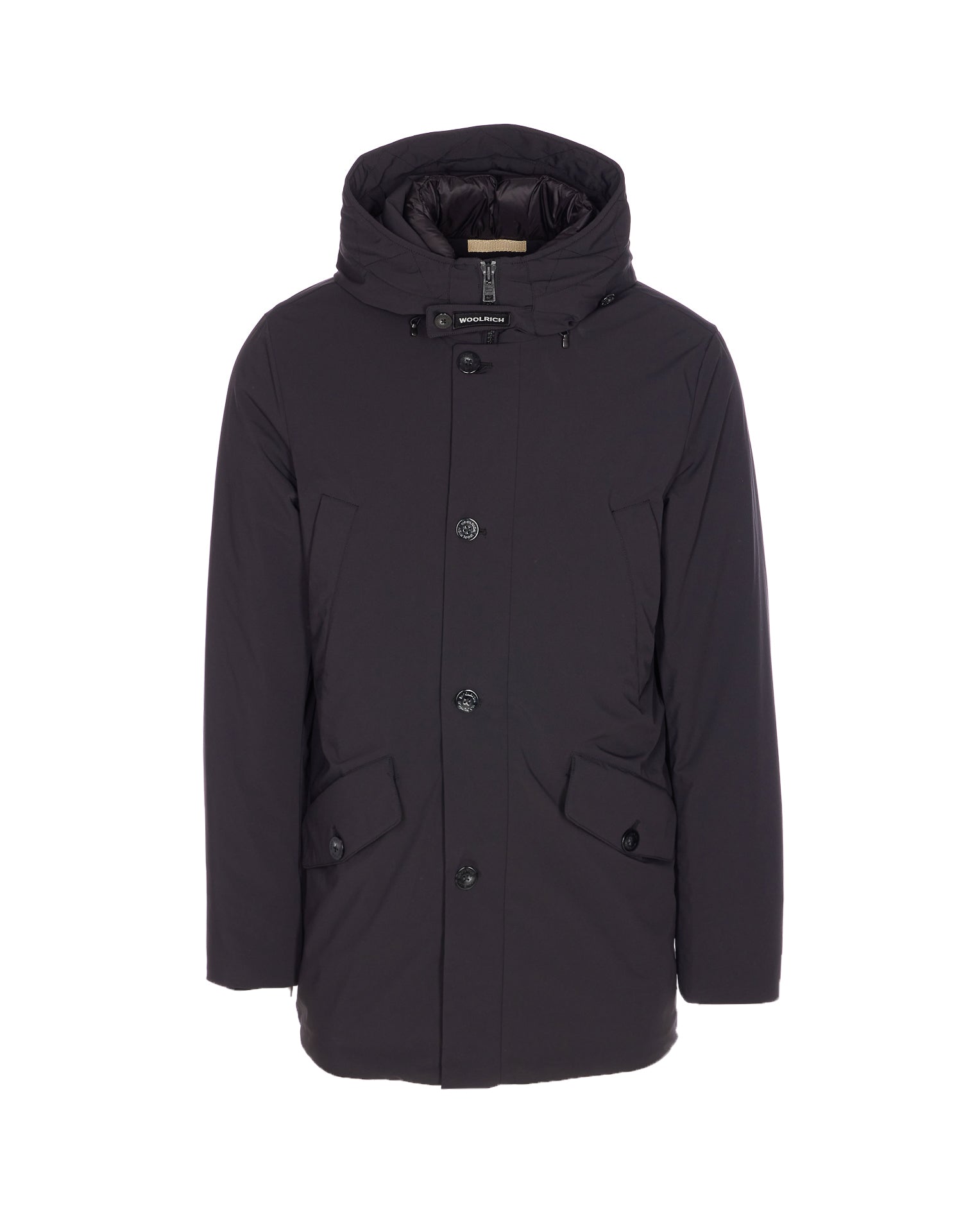 Woolrich Coats Black Polyamide