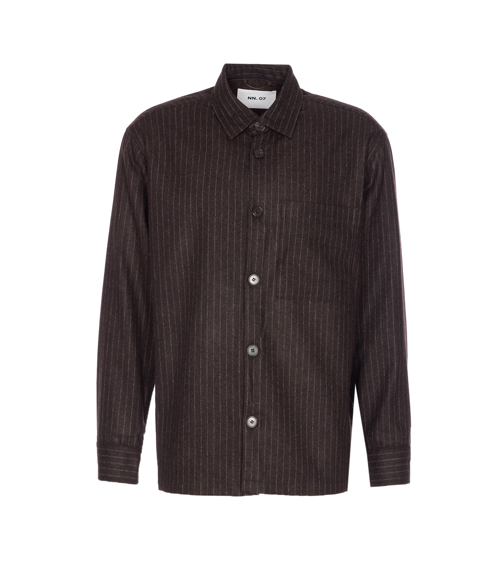 Nn.07 Shirts Brown Recycled Wood