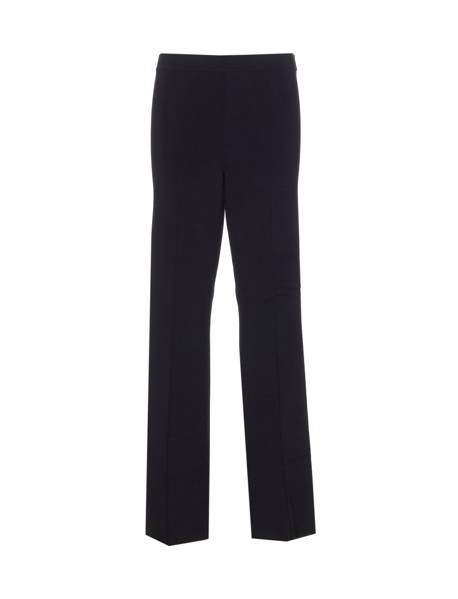 Twin-set Trousers Black Viscose