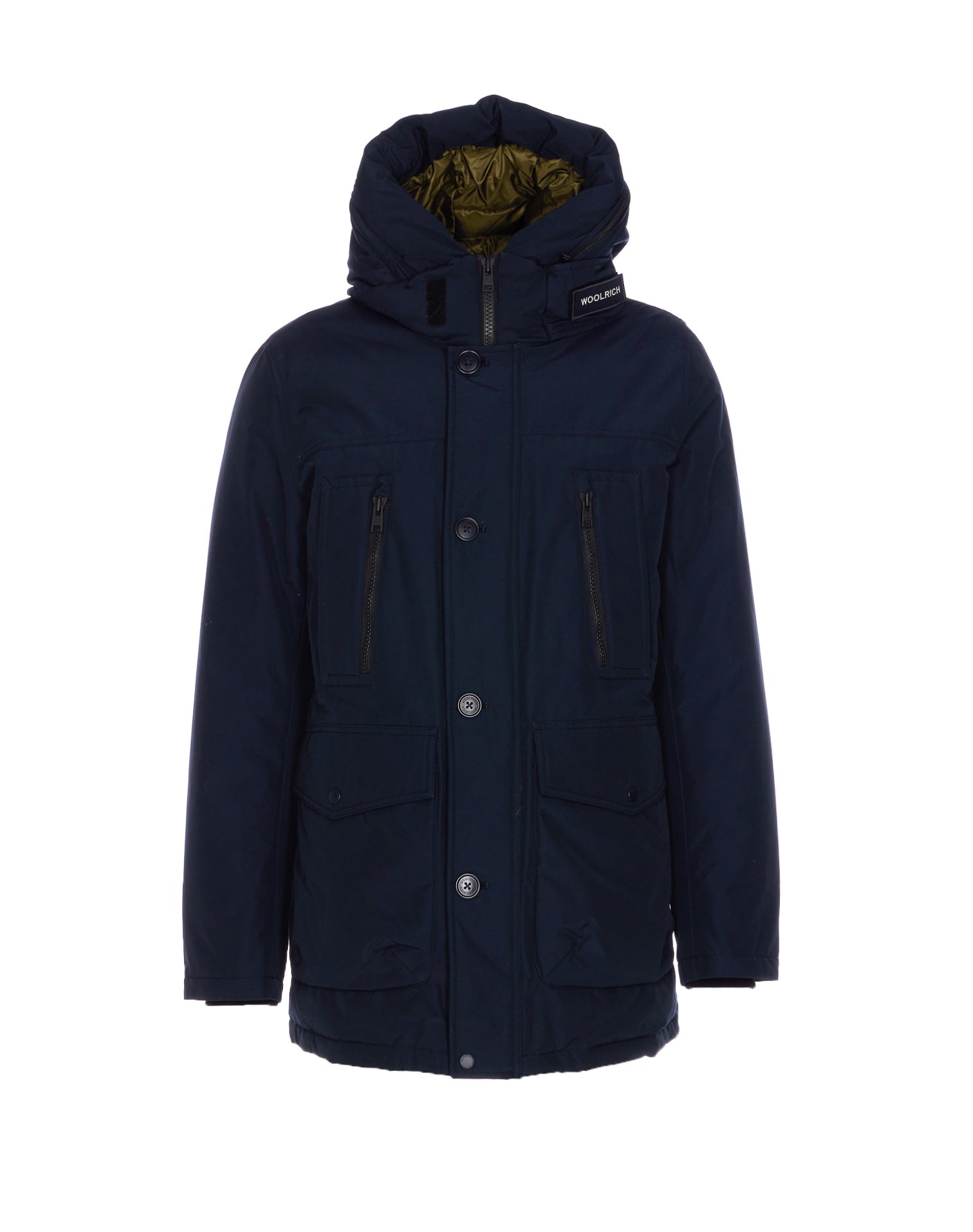 Woolrich Coats Blue Cotton