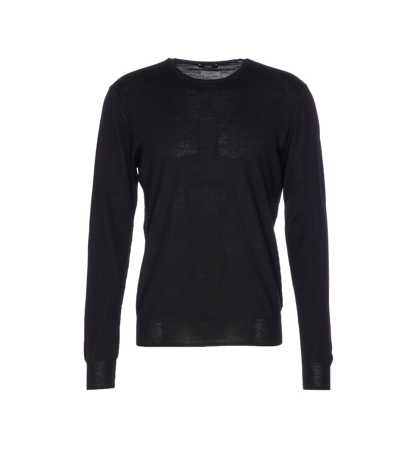 Hosio Sweaters Black Wool
