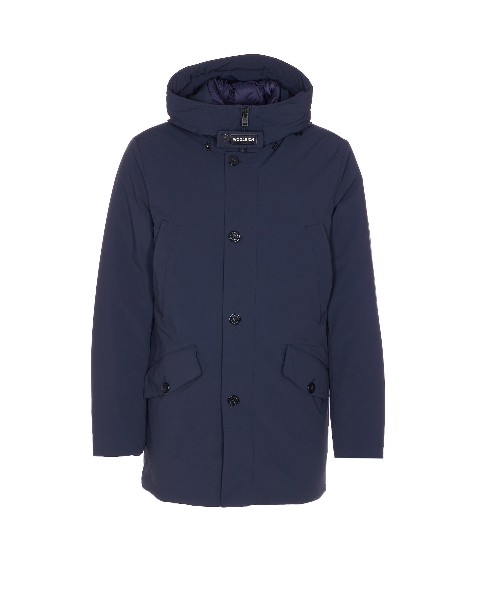 Woolrich Coats Blue Polyamide