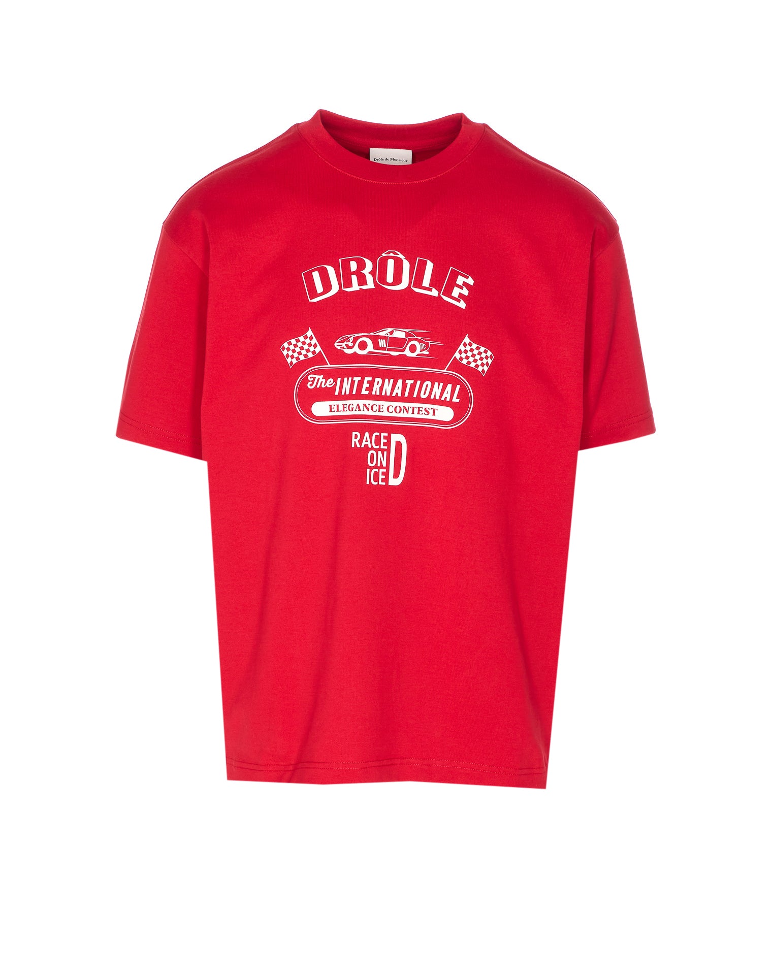 DROLE DE MONSIEUR T-shirts and Polos Red Cotton