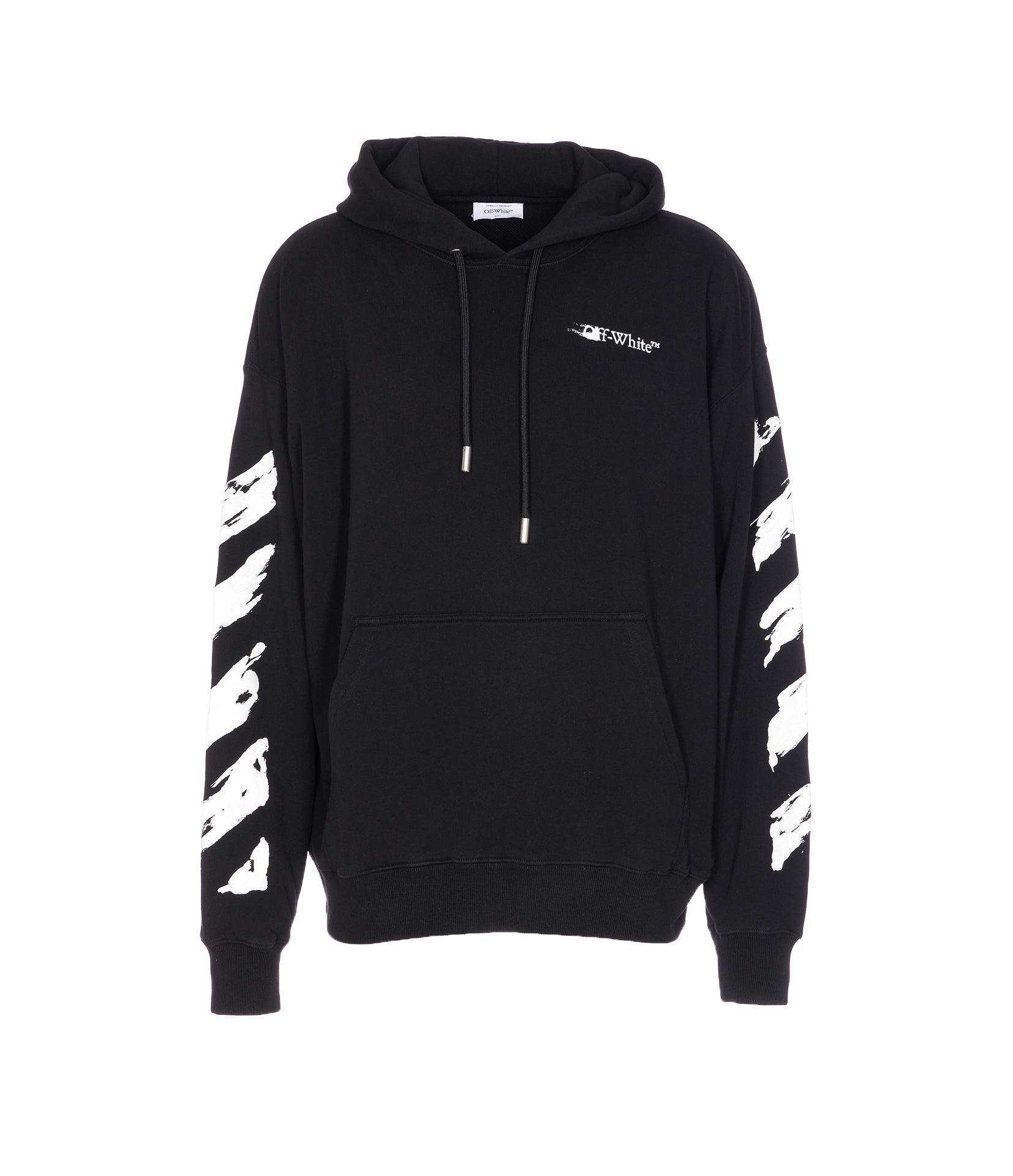 Off White Sweaters Black Cotton