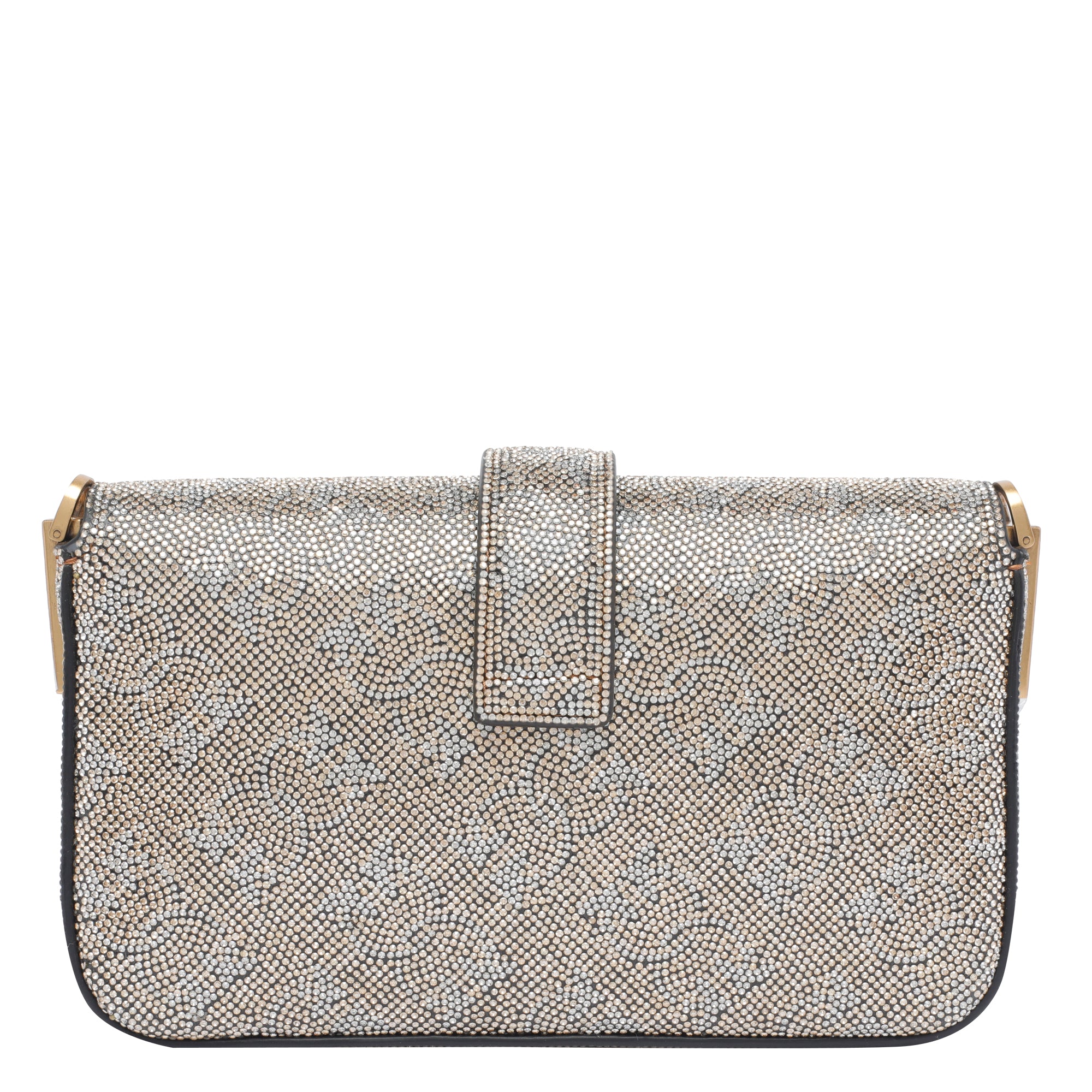 Pinko Bags Golden Silicon Dioxide