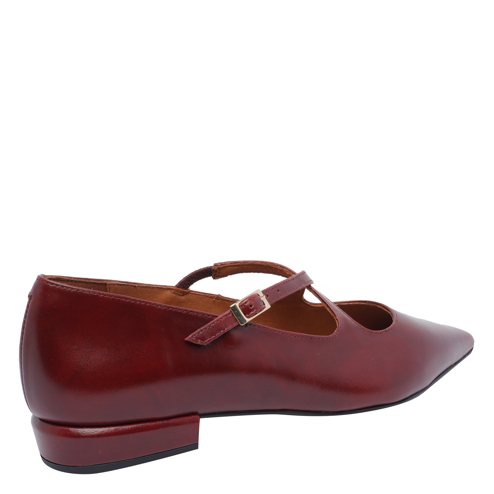 ANGEL ALARCON Flat shoes Red Calf Leather/rubber Sole