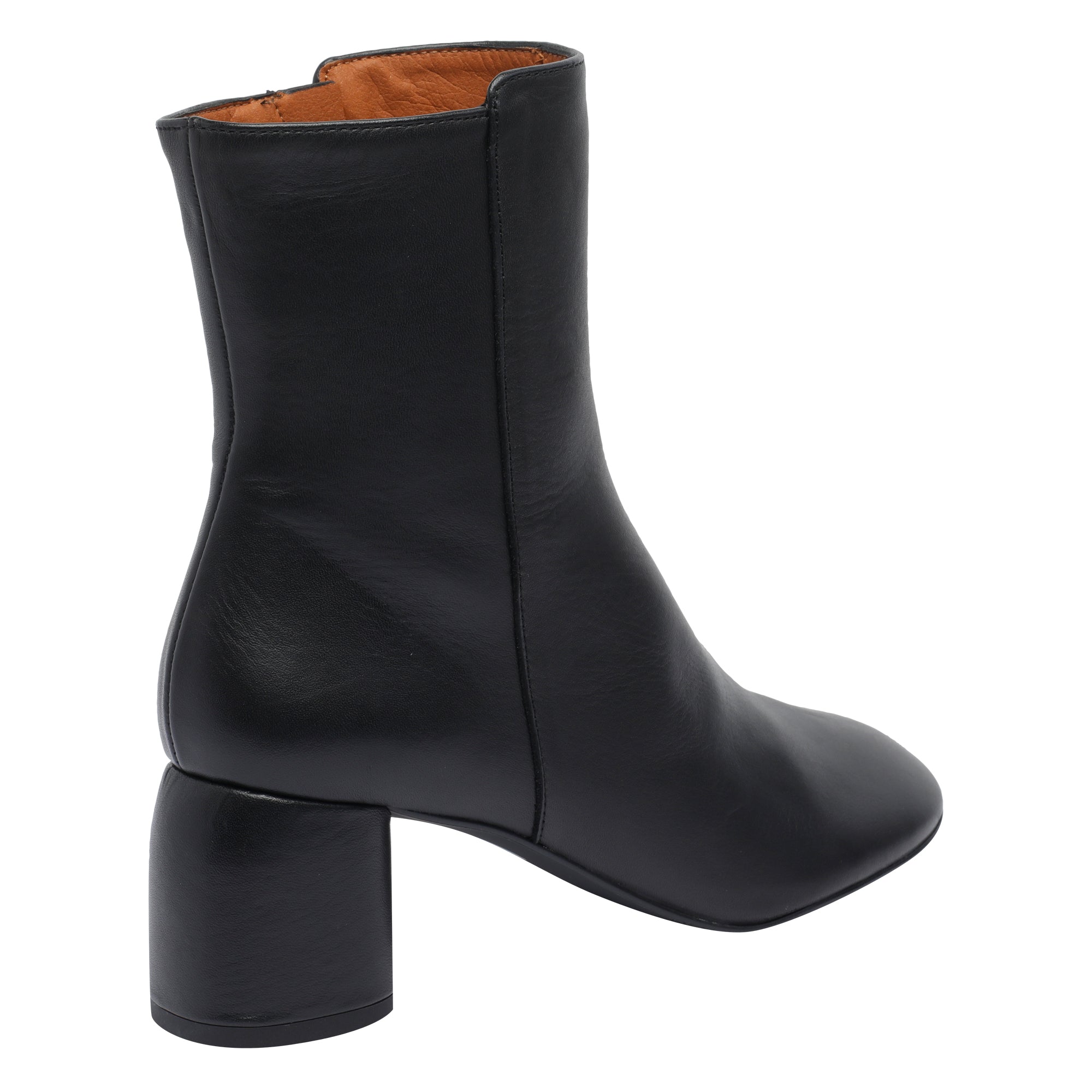 ANGEL ALARCON Boots Black Calf Leather/rubber Sole