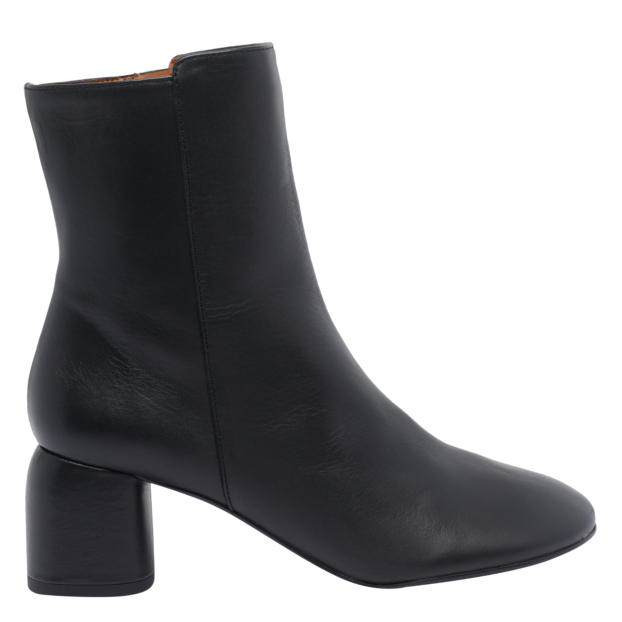 ANGEL ALARCON Boots Black Calf Leather/rubber Sole